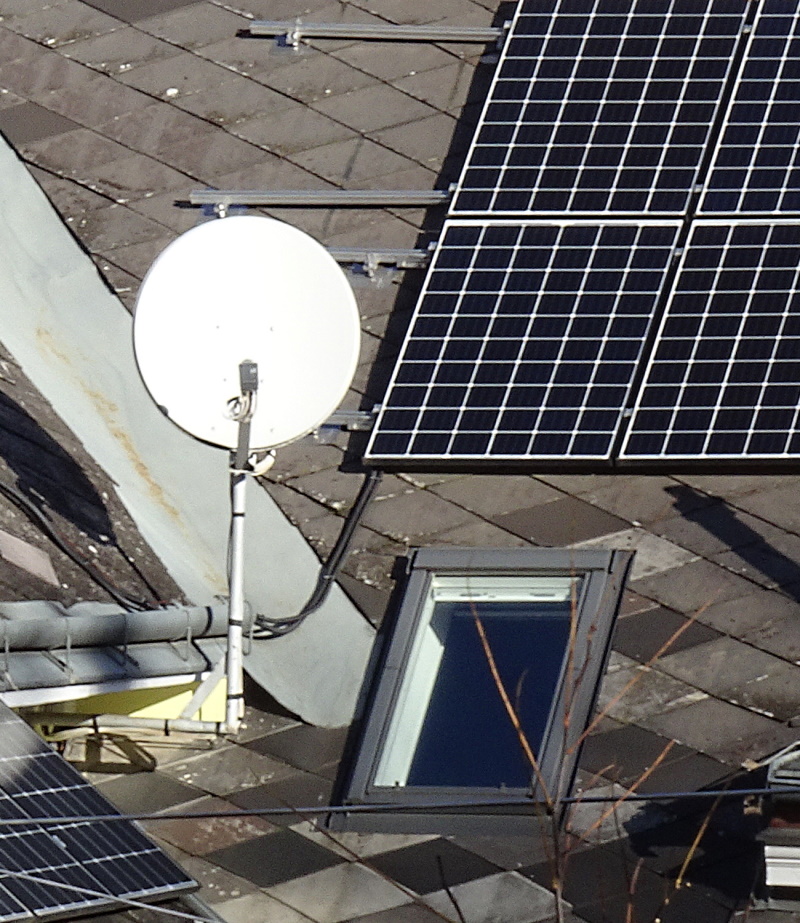 SAT Antenne und Photovoltaik