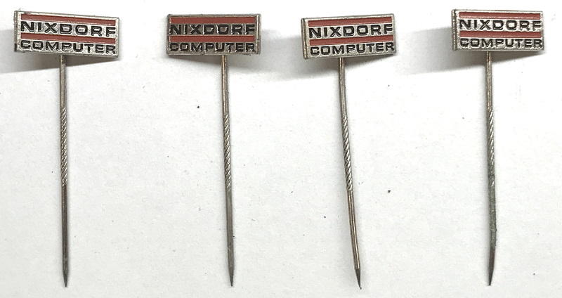 Nixdorf Anstecknadel