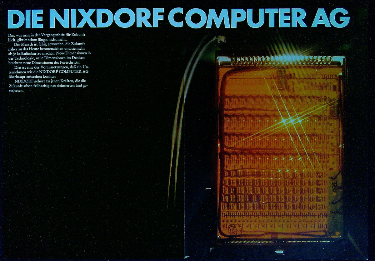 Nixdorf 1969 Die Menschen Die Computer