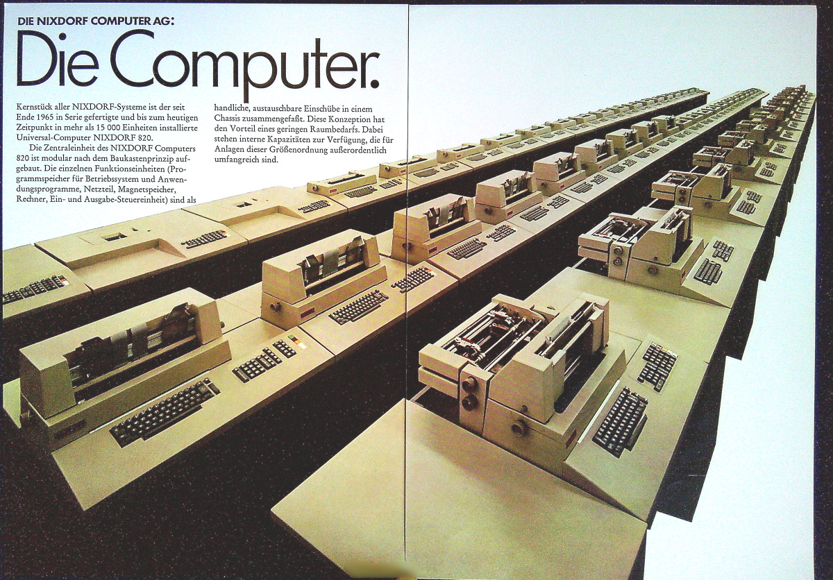 Nixdorf 1969 Die Menschen Die Computer