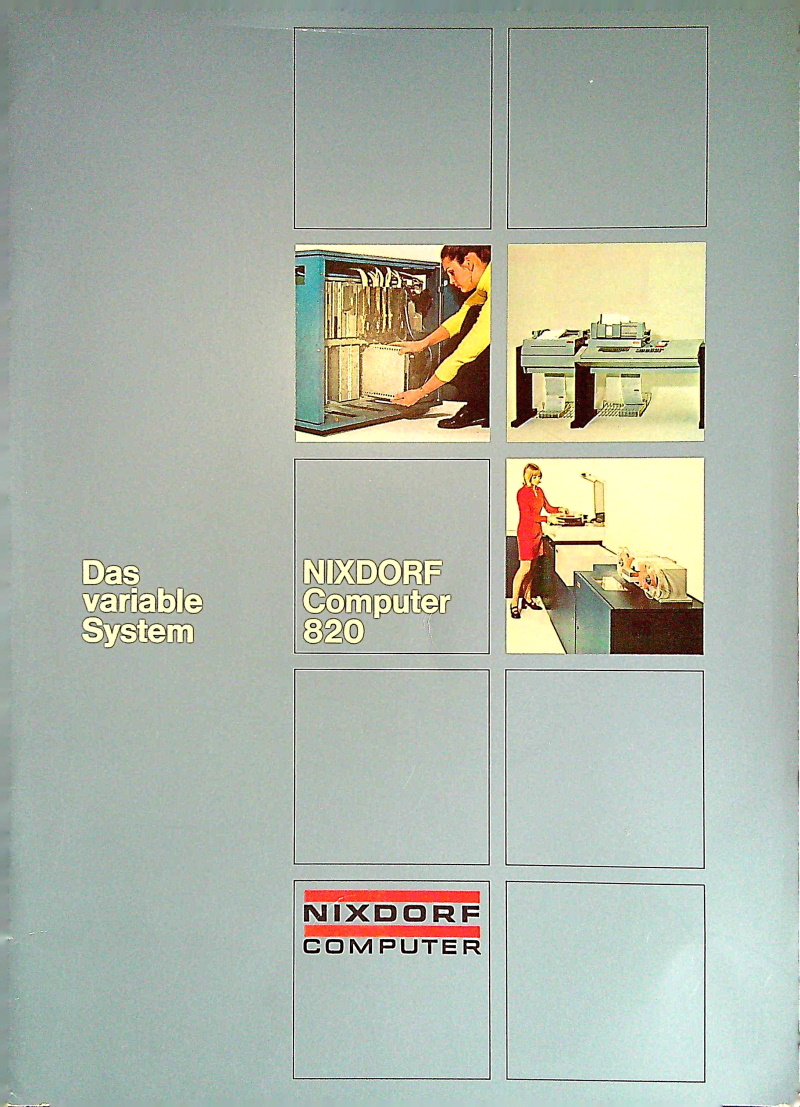 Katalog 820  Das variable System 
