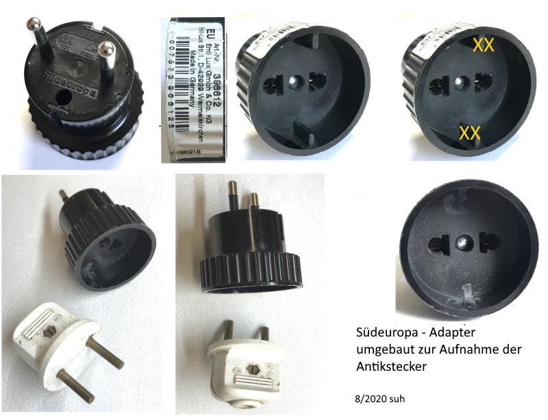 Südeuropa Adapter