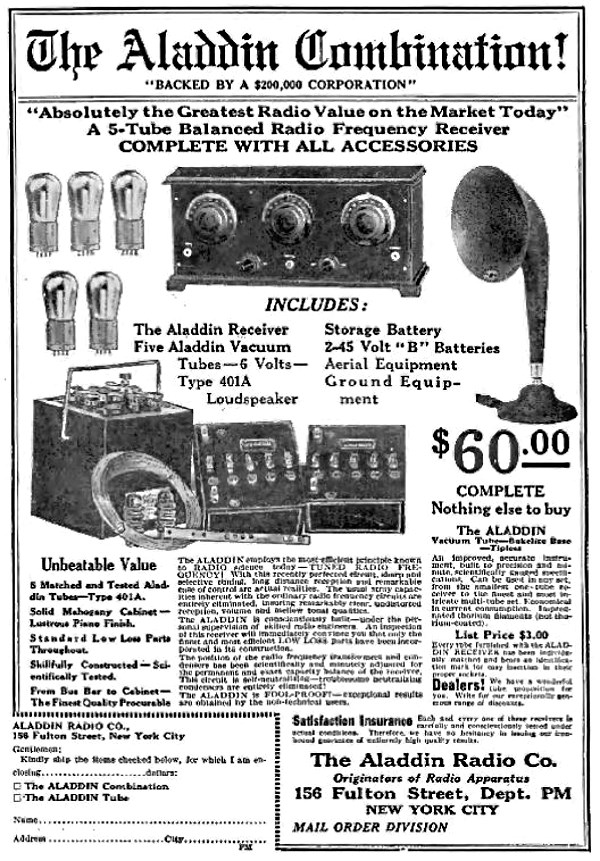 Alladin Radio 1925