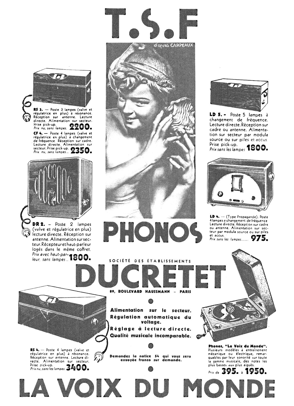 1931 Ducretet