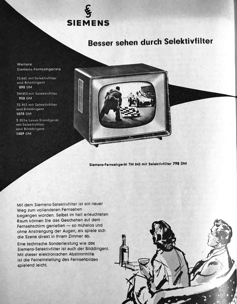 1958 Siemens TV