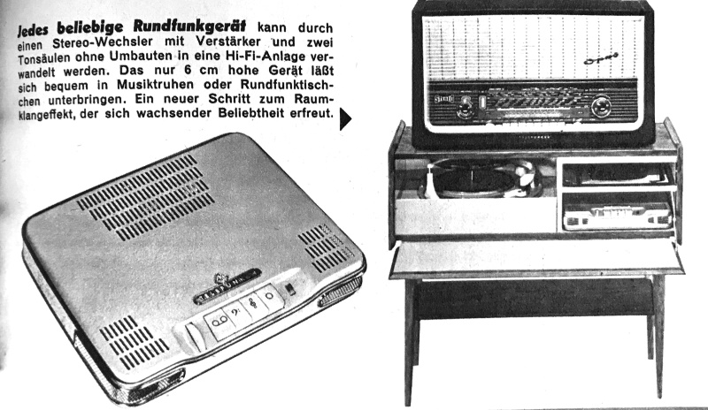 1959 Telefunken Stereo Verstärker