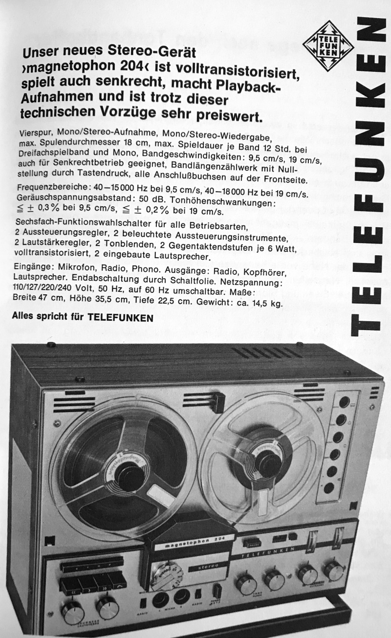 1967 Telefunken