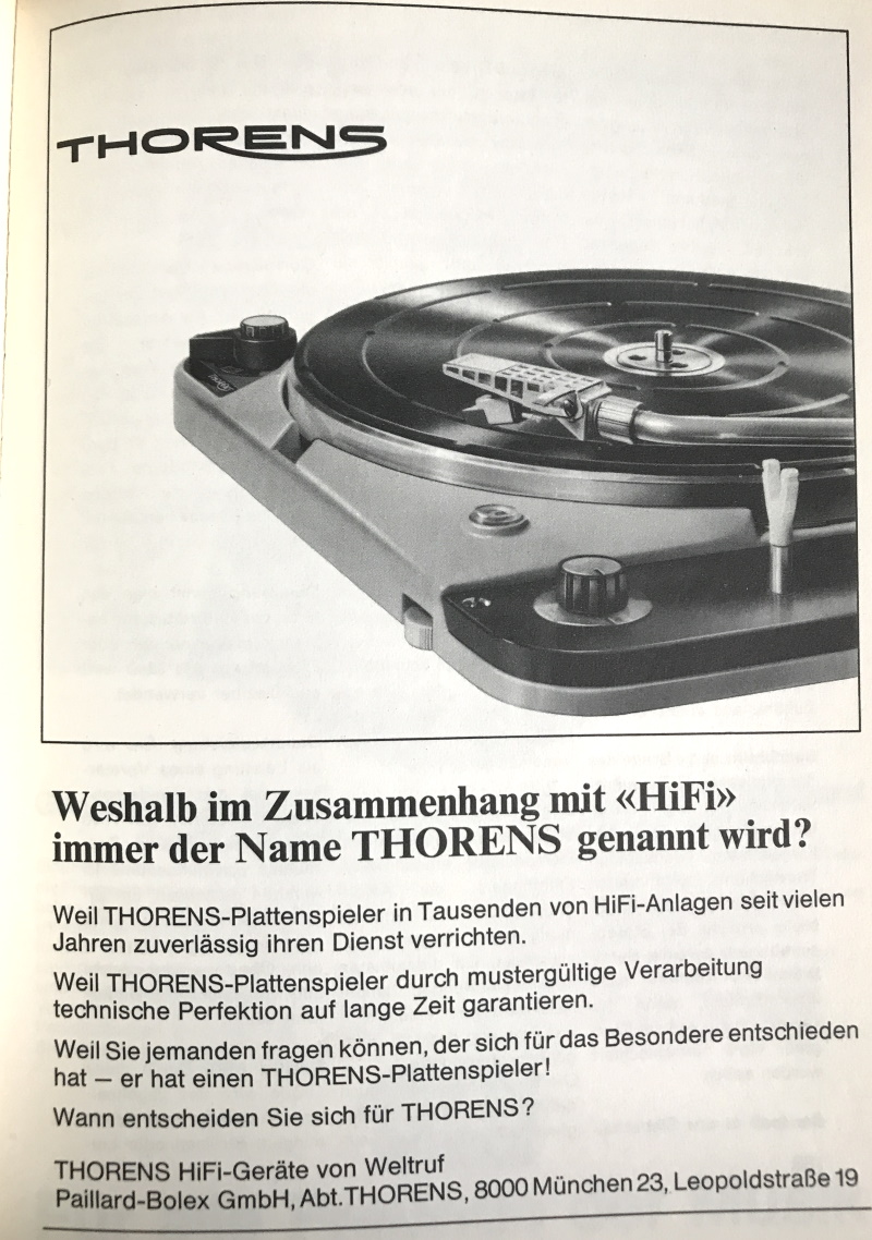 1967 Thorens