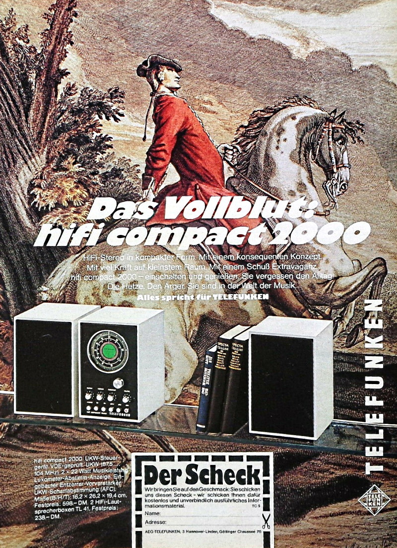1971 Telefunken Compact 2000