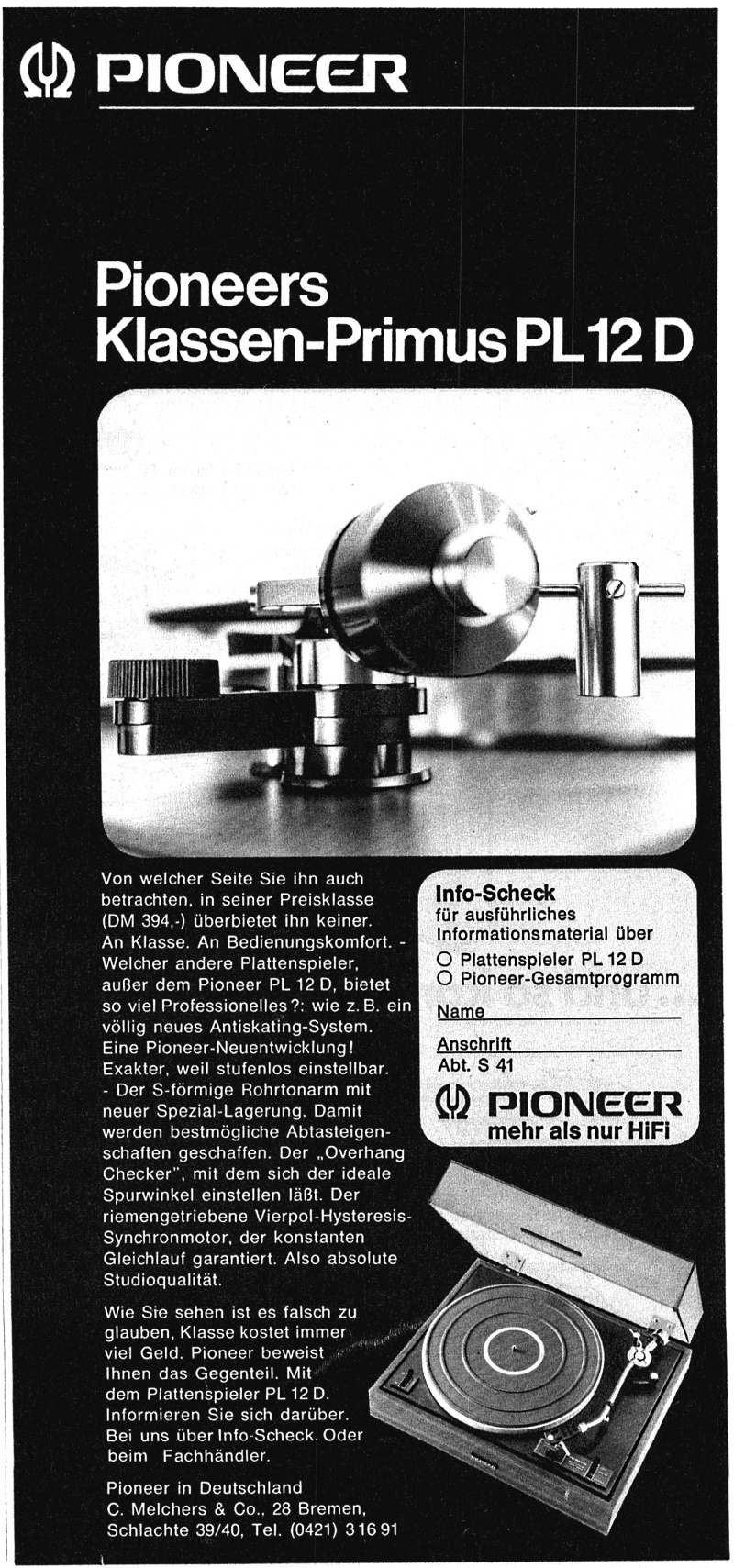 1973 Pioneer