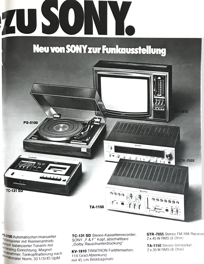 1973 Sony