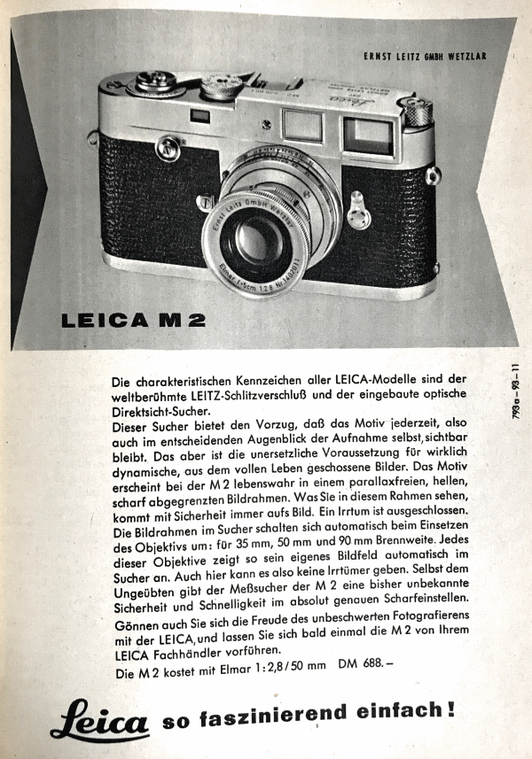 1959 Leica M2