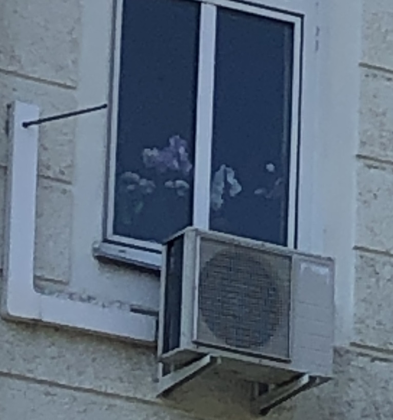 minimal Installation Klimagerät