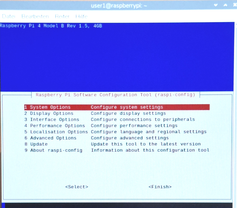 Raspi Config