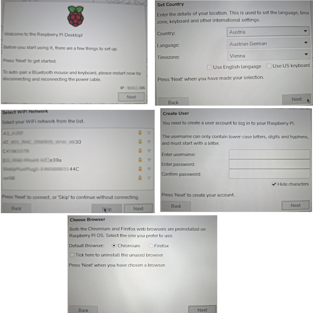 Raspi Install