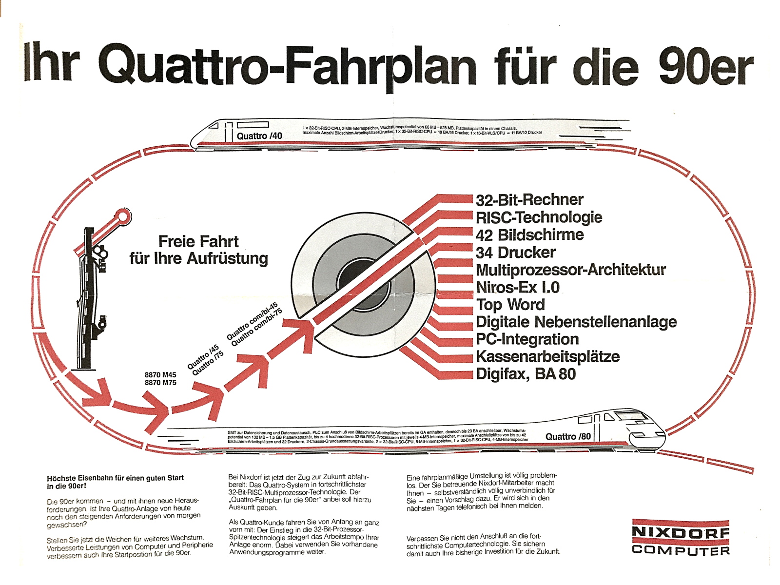 8870/Quattro Fahrplan