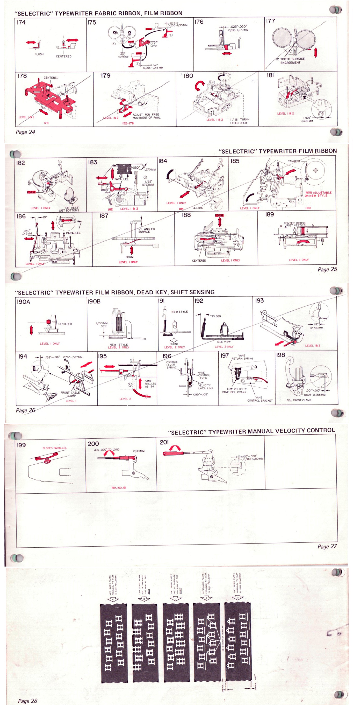 IBM Selctric Manual