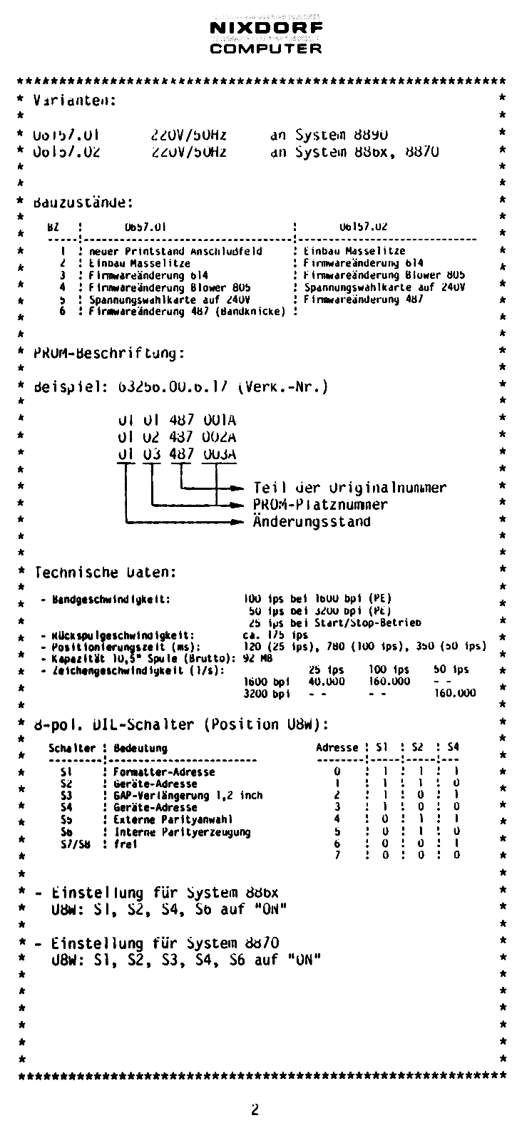 SMT Tape 6157.00 Ref. Page2