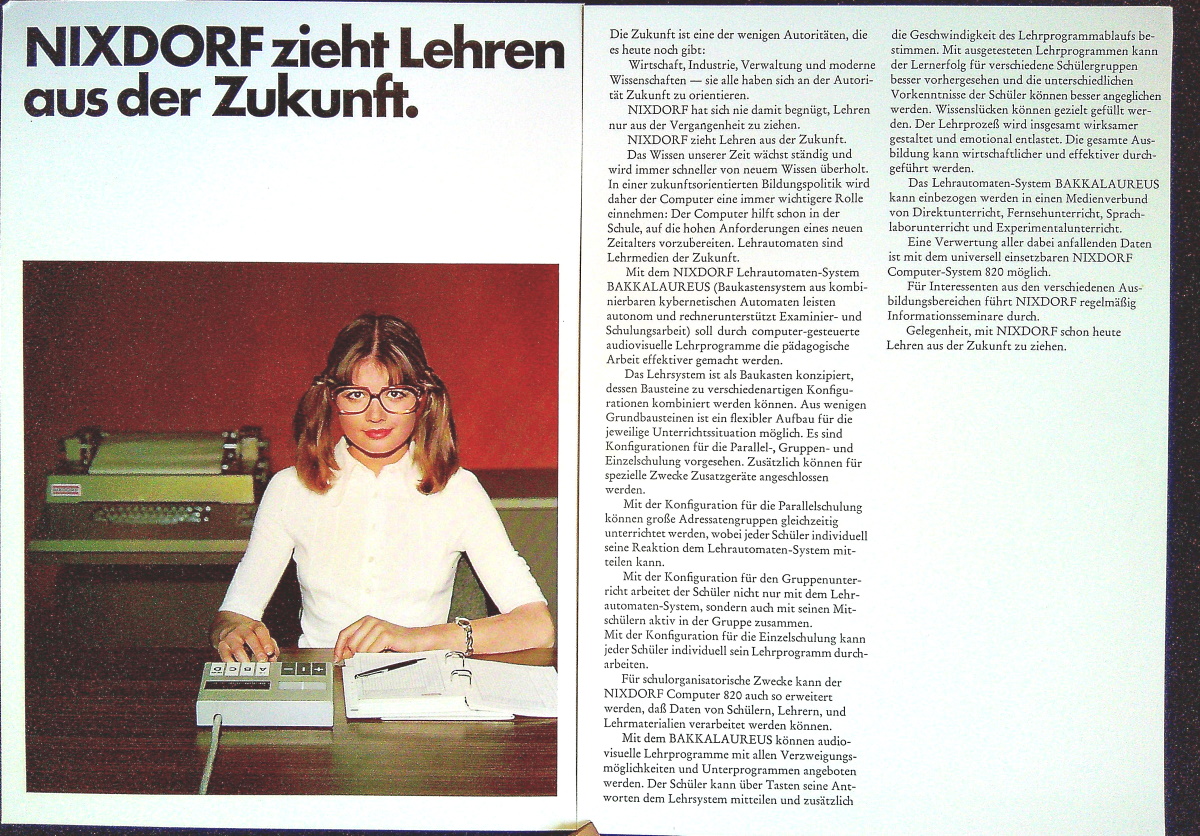 Nixdorf 1969 Die Menschen Die Computer