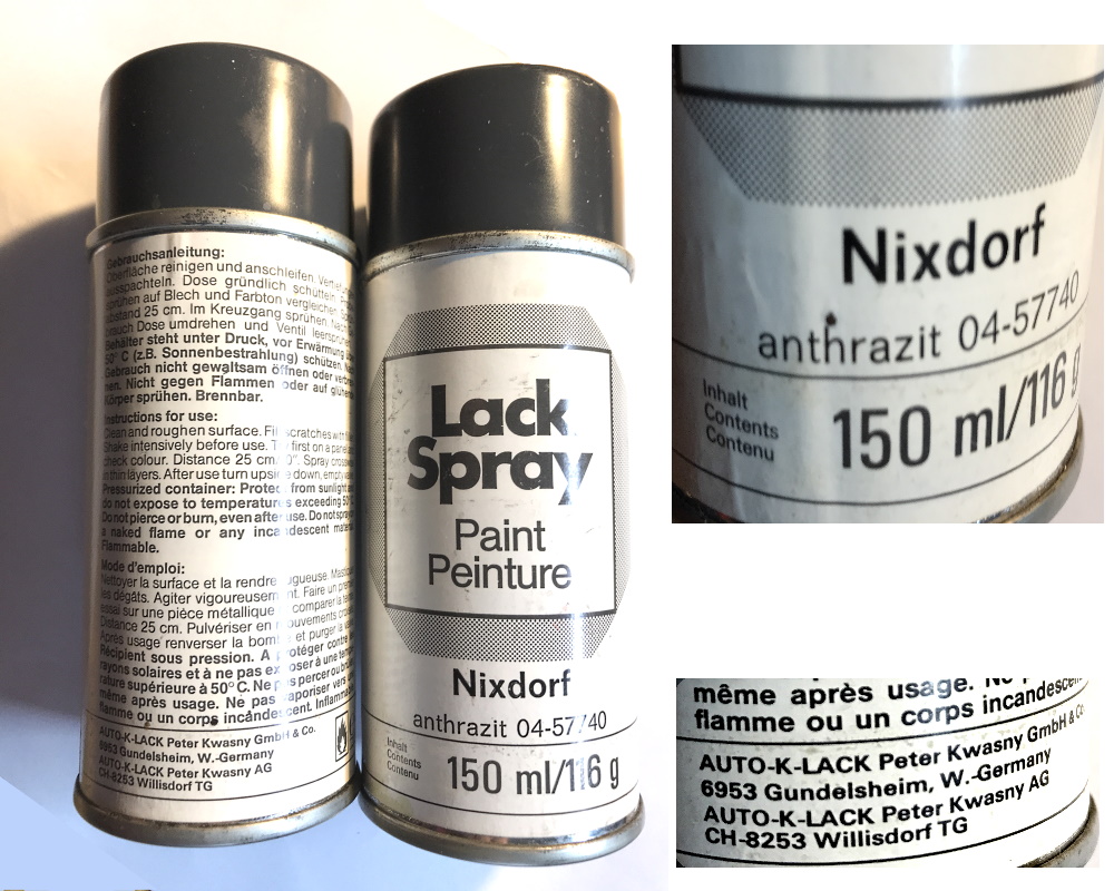 Nixdorf Lackspray