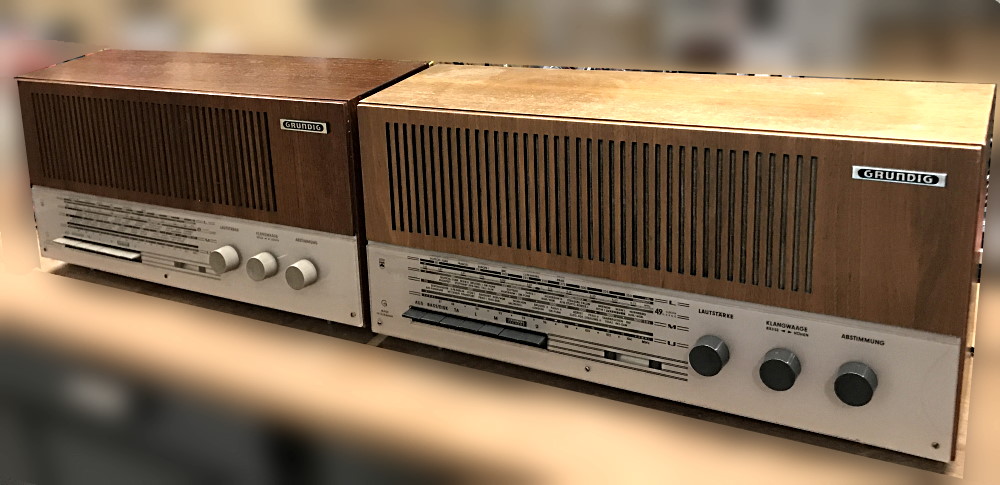 Palisander und Teak Grundig 2447