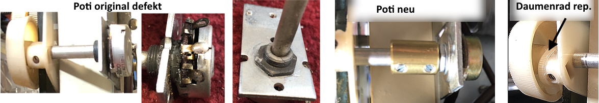 Höhen Poti Reparatur