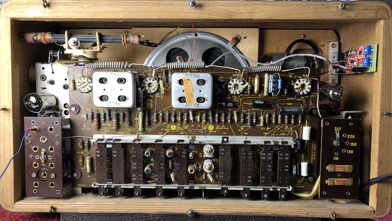 Chassis offen mit Bluetooth