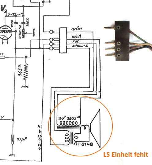 Minerva Tempo Lautsprecher Anschluss