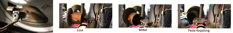 Detail Lampe und Antennenkopplung